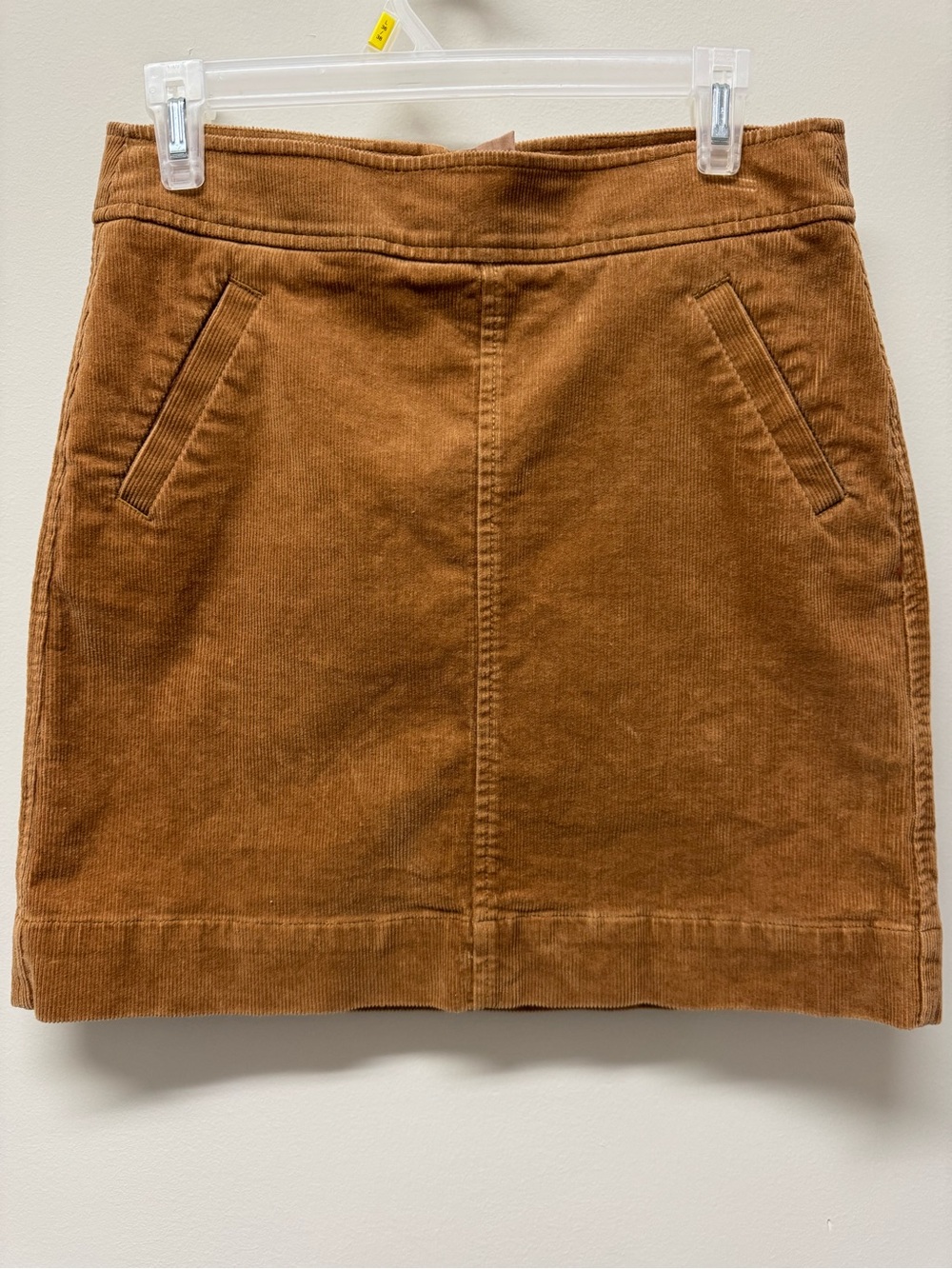 LOFT Corduroy Mini Skirt in Brown